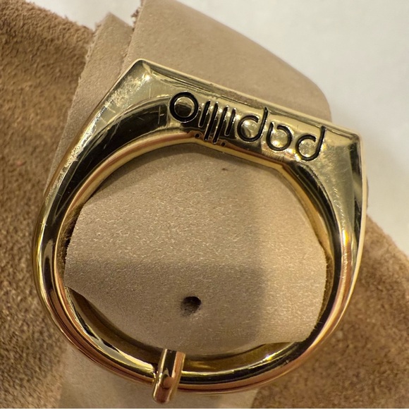 Birkentsock Papillio Women's Sz US 6-6.5 EU 37 Soley Ring Tan Sandals Wedge NEW! - Picture 7 of 10